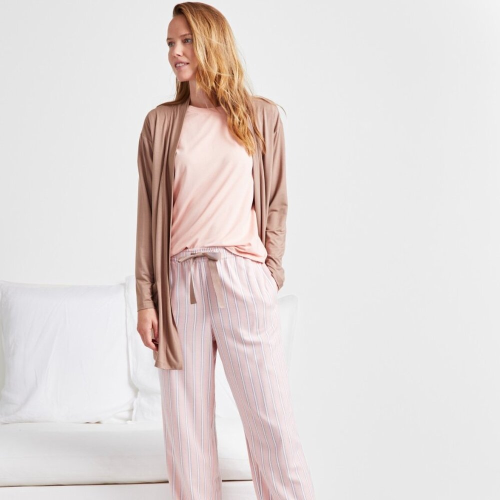 #82. State of Day Women's Knit Open Front Cardigan, Cave